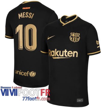 Maillot de foot Barcelone Lionel Messi #10 Exterieur 2020 2021