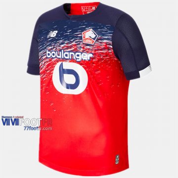 Nouveau Flocage Maillot De Foot Lille OSC Homme Domicile 2019-2020 Personnalise :77Footfr