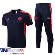 T-Shirt Bayern Munich bleu marine Homme 2021 2022 PL290