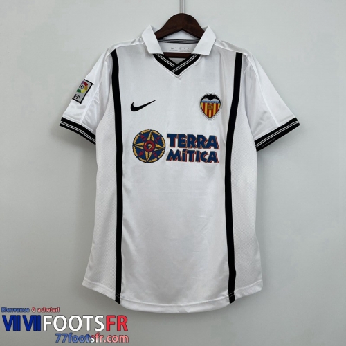 Retro Maillot De Foot Valencia Domicile Homme 00 01 FG257