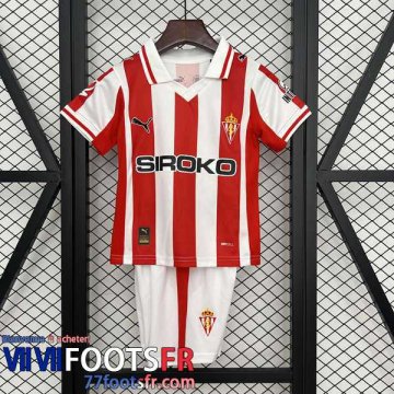 Maillot De Foot Sporting Gijon Domicile Enfant 25 26