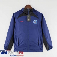 Coupe Vent - Sweat a Capuche PSG bleu Homme 2022 2023 WK176