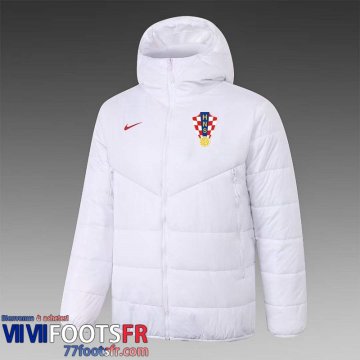 Doudoune Foot Croatie Blanc Homme 2022 2023 DD120