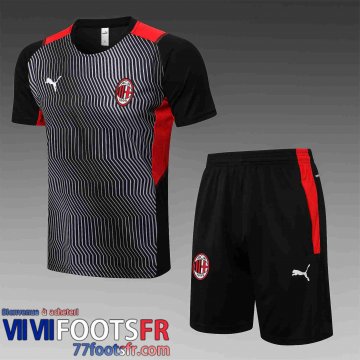 T-shirt AC Milan noir blanc Homme 21 22 PL240
