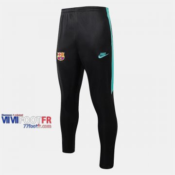 Promo: Les Nouveaux Pantalon Entrainement Foot Barcelone Vintage Noir Vert 2019/2020