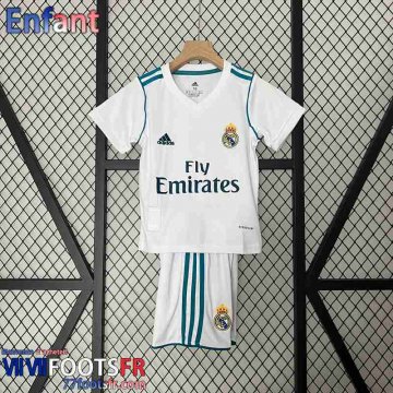 Retro Maillot De Foot Real Madrid Domicile Enfant 17 18