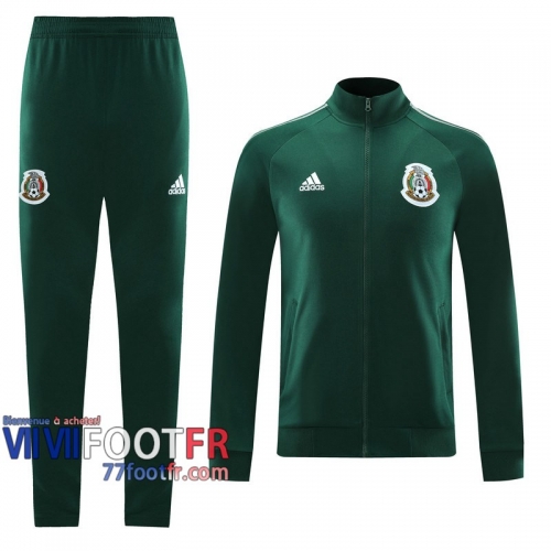 77footfr Veste Foot Mexique vert - Sangles 2020 2021 J75