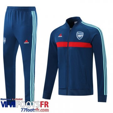 Veste Foot Arsenal bleu marine Homme 2021 2022 JK169