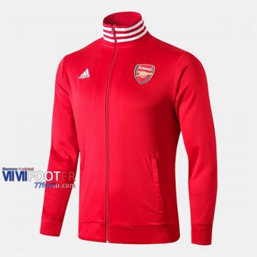 Boutique Veste Foot Arsenal Rouge 2019/2020 Nouveau Promo