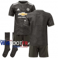 77footfr Manchester United Maillot de foot Exterieur Enfant 20-21