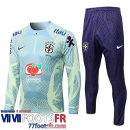 Survetement de Foot Bresil vert Homme 22 23 TG339