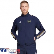 Coupe Vent Arsenal Navy blue Homme 2023 2024 D78