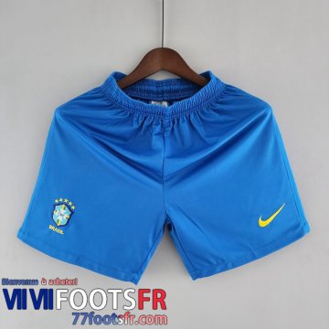 Short De Foot Bresil Bleu Homme 2022 DK168