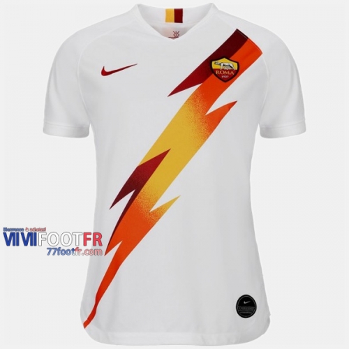 Nouveau Flocage Maillot De AS Rome Femme Exterieur 2019-2020 Personnalise :77Footfr