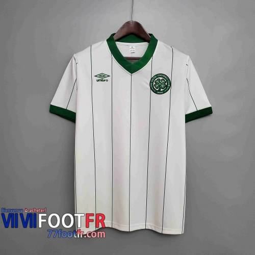 77footfr Retro Maillots foot celtic 84 86 Exterieur