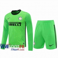 77footfr Maillots foot Inter Milan Gardiens de but Manche Longue green 2020 2021