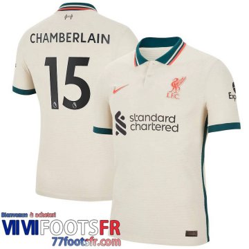 Maillot De Foot Liverpool Extérieur Homme 21 22 # Chamberlain 15