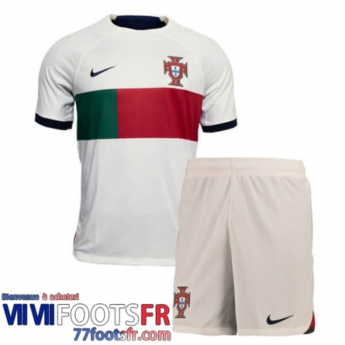 Maillot De Foot Portugal Exterieur Enfant World Cup 2022