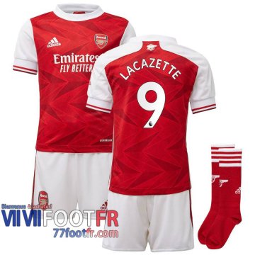 Maillot de foot Arsenal Lacazette #9 Domicile Enfant 2020 2021