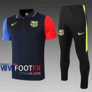 77footfr Barcelone Polo foot Bleu foncé 20-21 C565