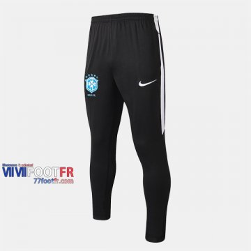 Promo: Le Nouveau Pantalon Entrainement Foot Bresil Coton Noir 2019/2020