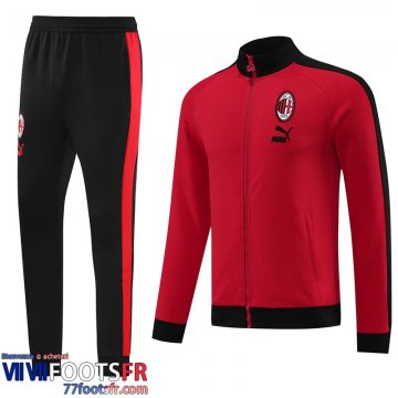 Veste Foot AC Milan rouge Homme 2023 2024 JK723