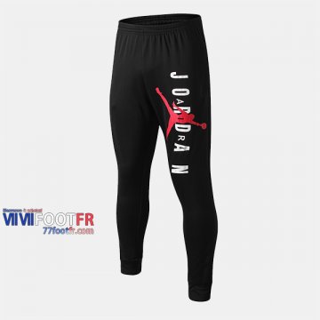 Le Nouveau Pantalon Entrainement Foot PSG Paris Saint Germain Jordan Thailande Noir/Rouge 2019/2020