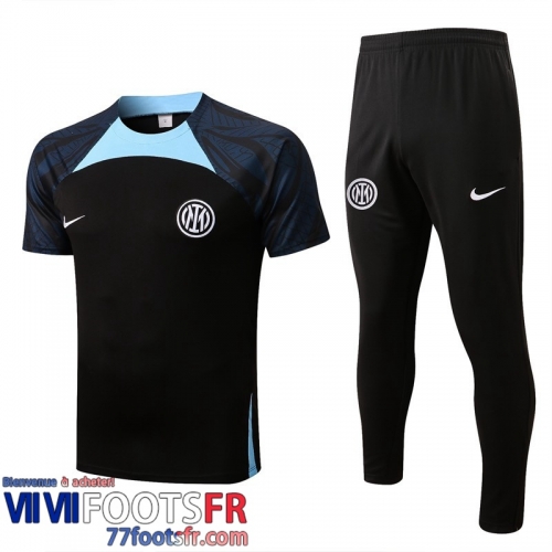 T-Shirt Inter Milan noir Homme 2022 2023 PL543