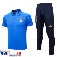 Polo foot Italie bleu Homme 2023 2024 PL643