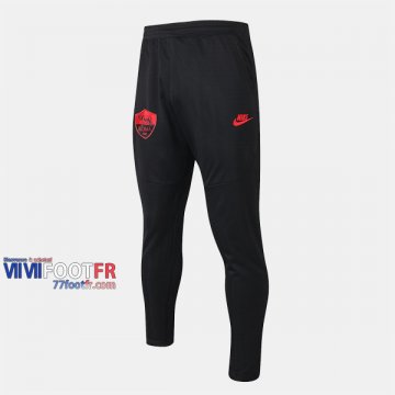 Promo: Les Nouveaux Pantalon Entrainement Foot AS Rome Vintage Noir 2019/2020