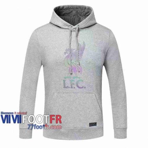 77footfr Sweatshirt Foot Liverpool gris 2020 2021 S52