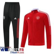 Veste Foot Manchester United rouge Homme 21 22 JK219