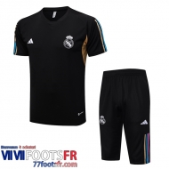 Survetement T Shirt Real Madrid noir Homme 2023 2024 TG969