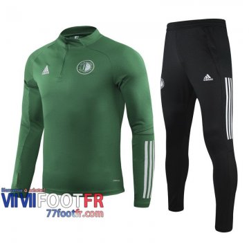 77footfr Survetement Foot Enfant Feyenoord Rotterdam vert - Fermeture eclair courte TK28  77footfr Survetement Foot Enfant Feyenoord Rotterdam vert - Fermeture eclair courte TK28