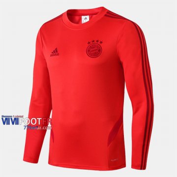 Nouveau Beau Sweatshirt Foot Bayern Rouge 2019-2020