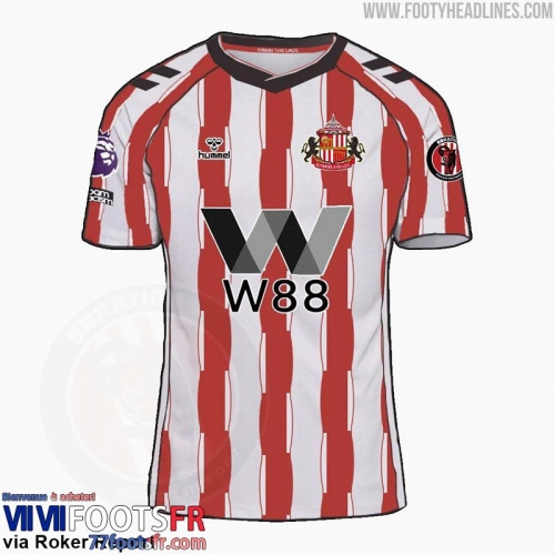 Maillot De Foot Sunderland Domicile Homme 25 26