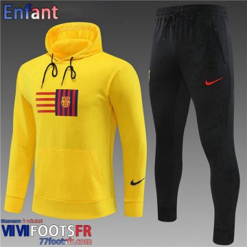 Sweatshirt Foot Barcelone jaune Enfant 2023 2024 TK552