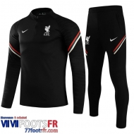 Kits: Survetement de Foot Liverpool le noir Enfant 2021 2022 TK94