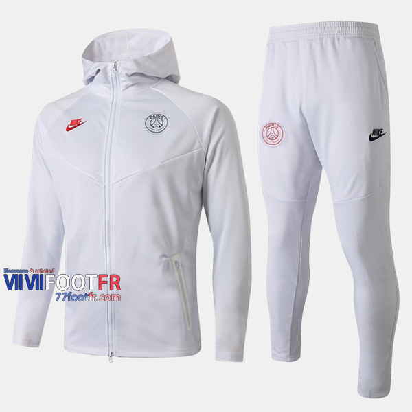 Nouveau survêtement PSG 2021, l'ensemble veste et jogging